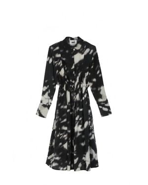 MII COLLECTION Vita Silk Dress - Black