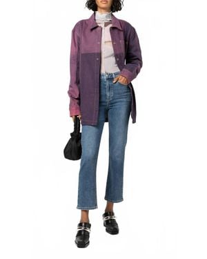 Le Jean Sabine Straight Leg Jeans - Blue