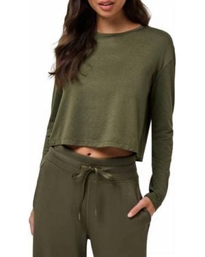 Travis Mathew Celestia Long Sleeve Top - Green