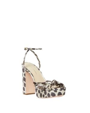 Loeffler Randall Rivka Knot Platform Sandal - White