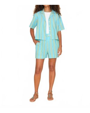 Xirena Casey Pull On Short - Blue