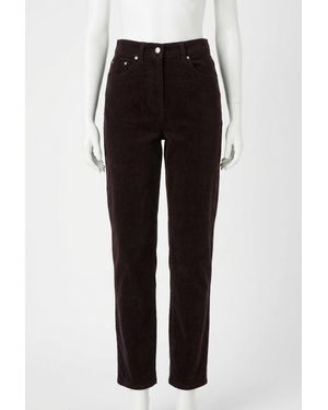 Spanx Corduroy Straight Leg Jeans - Black