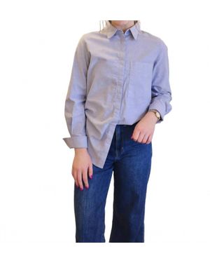 Hancock Fashion Mckinney Oxford Top - Blue