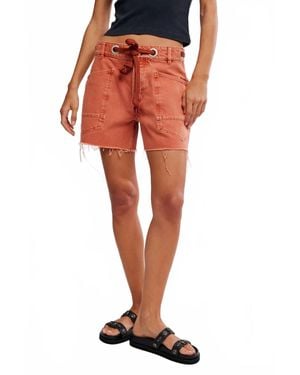 Free People Moxie Shorts - Red
