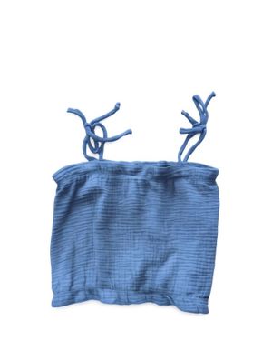 Tweenstyle Girl's Gauze Top - Blue