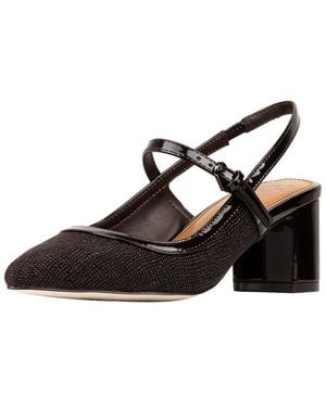 Donald J Pliner Sareena Suede Slingback - Black