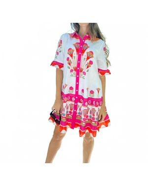 IslaPayal Lisbon Mini Dress - Red