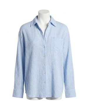 Z Supply Classic Gingham Top - Blue