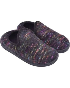 Haflinger Atb Ii Slipper - Black