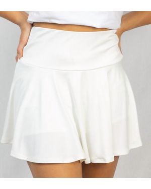 White Birch Athletic Skort - White