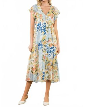 Thml Garden Party Dress - Purple
