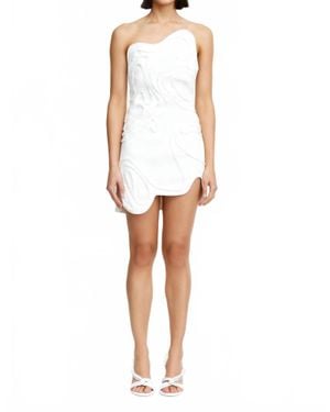 Acler Cliffhill Mini Dress - White