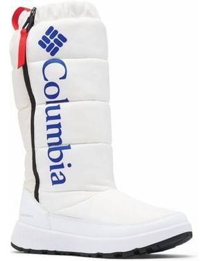 Columbia Paninaro Omni-Heat Tall Boots - White