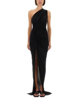 Rick Owens X Lilies Avra" Long Dress - Black