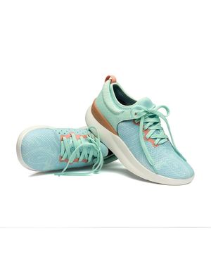 moshn Rhythm Sneaker W Aquatic Paint Athletic Running Shoes Jobb601 - Green