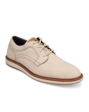 Dockers Halstead Casual Nubuck Casual Lace-Up Oxford - White
