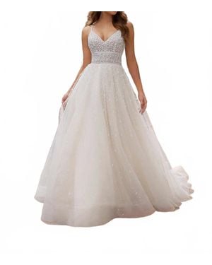 Mori Lee Jaqueline Gown - Gray