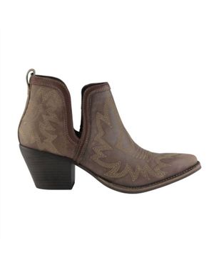 Myra Swim Katherine Genuine Leather Boot - Brown