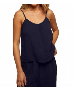 PERFECTWHITETEE Marlo Tank - Blue