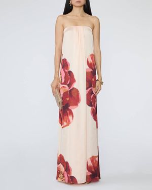 MISA Los Angles Divina Maxi Dress - Red