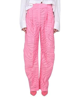 The Attico High Waist Mini Pants - Pink