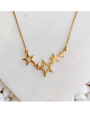 Ellison+Young Star Lineage Layering Necklace - Metallic