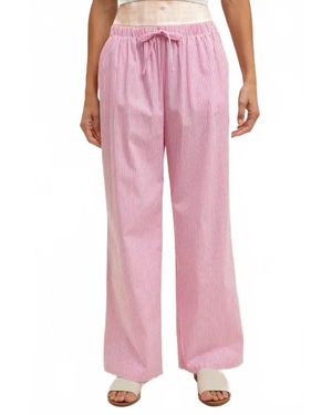 Wishlist Hadley Stripe Pant - Pink