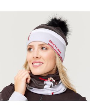 Krimson Klover Illustrated Beanie - Pink