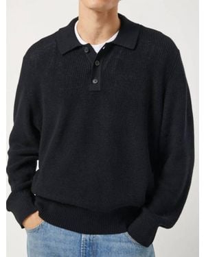 Corridor NYC Slouchy Polo - Blue