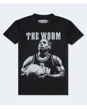 Aéropostale Rodman The Worm Relaxed Graphic Tee - Black