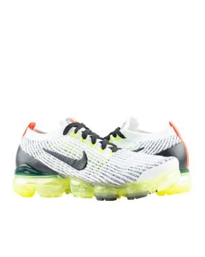 Nike Air Max Vapormax Flyknit 3/-Volt Running Shoes Aj6900-100 - Yellow