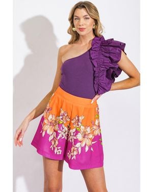 TRUEDAMES Pure Ambition Band Short - Purple