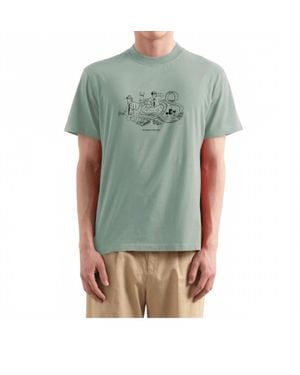 Edmmond Studios Scalextric Print Tee - Green