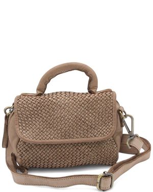 Bolsa Nova Leather Lily Mini Bag - Brown