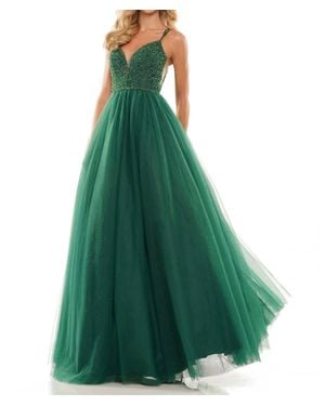 Colors Dress Arianna Gown - Green