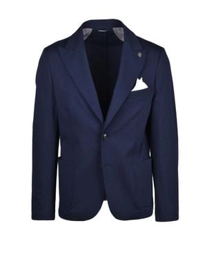 Daniele Alessandrini Rounded Jacket - Blue