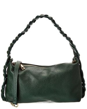 Persaman New York Eve13 Leather Shoulder Bag - Green