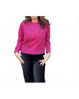 Colorush Crew Sweater - Pink