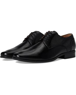 Florsheim Jackson 11925-001 Oxford Leather Plain Toe Shoes Rhs6441 - Black