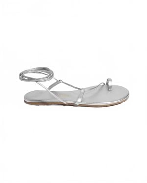 TKEES Jo Sandals - White