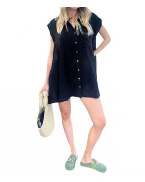 Elan Karen Mini Dress - Blue