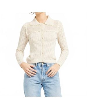 MILLE Andie Vintage-Inspired Cardigan - Blue