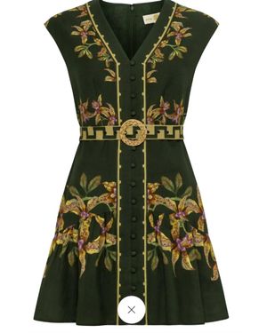 slim fit dress slacks Lily Anna Fall Midi Dress Cream / L main image 1