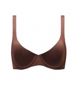 CUUP Scoop Micro Bra - Brown