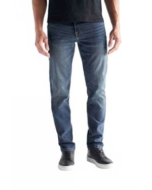 DEVIL-DOG Athletic Tapered Leg Jeans - Blue