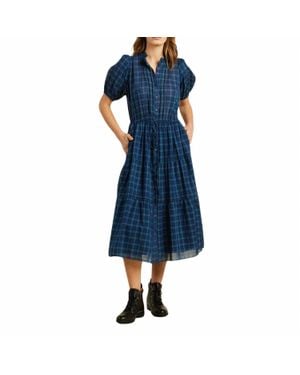 Trovata Hildie Midi Dress - Blue