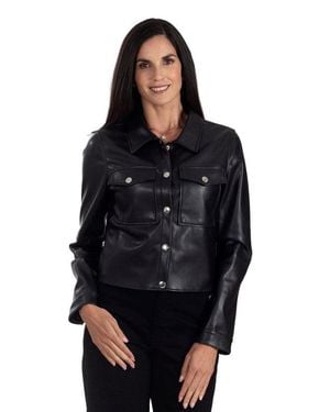 Nine West Trucker Jacket - Black
