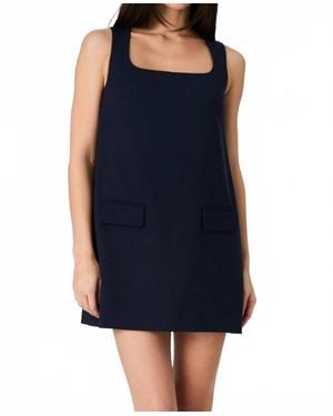 French Connection Whisper Dress - Blue
