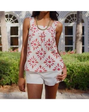 Never A Wallflower Wide Strap Top - Red
