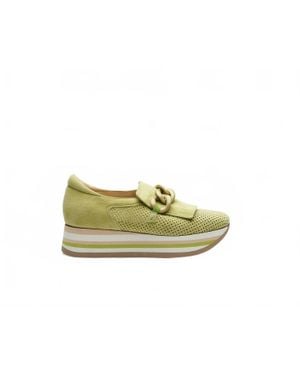 Softwaves Cadie Platform Sneakers - Yellow